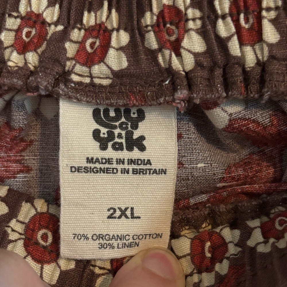 Lucy & Yak Freddie Trousers Rani - Picture 3 of 4